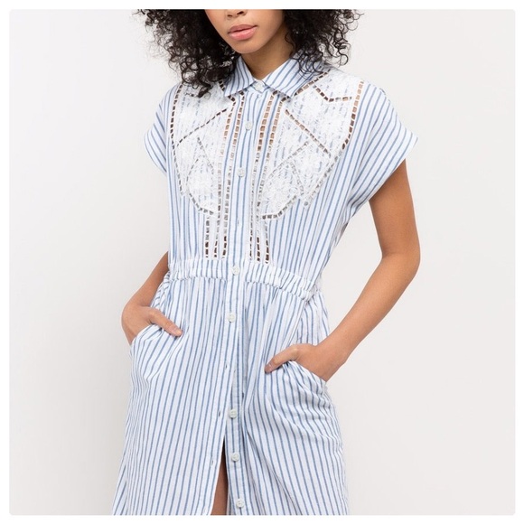 Polly Farms Prairie Blue Gingham Dress - Picture 2 of 11